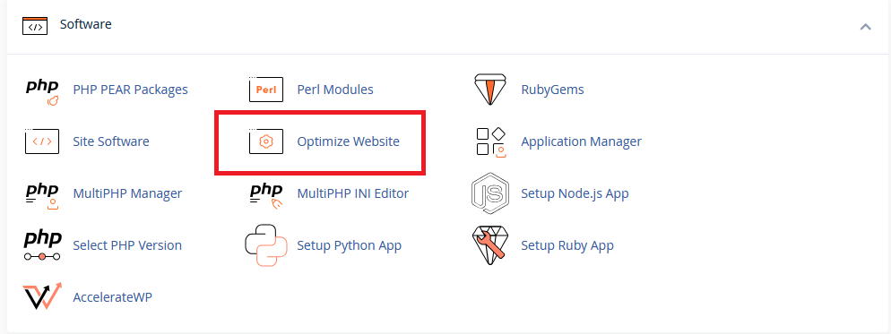 Optimize Website
